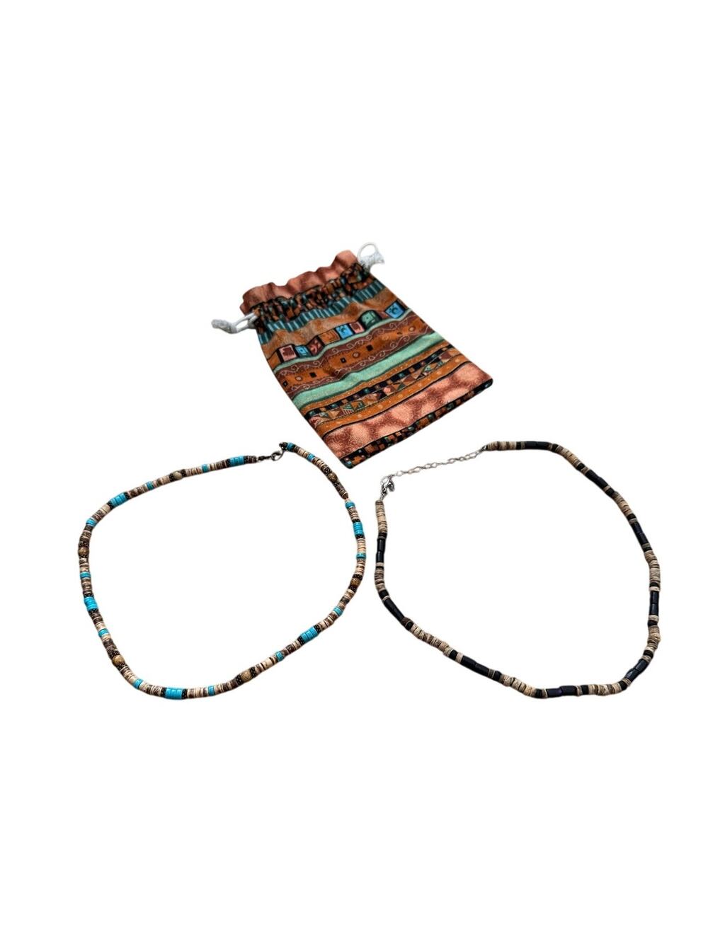 2 Multicolor Men's Bead Chains